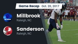 Recap: Millbrook  vs. Sanderson  2017