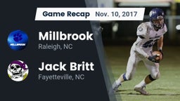 Recap: Millbrook  vs. Jack Britt  2017