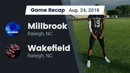 Recap: Millbrook  vs. Wakefield  2018