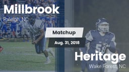 Matchup: Millbrook vs. Heritage  2018