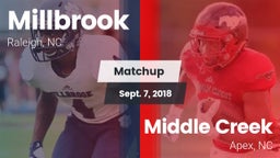 Matchup: Millbrook vs. Middle Creek  2018