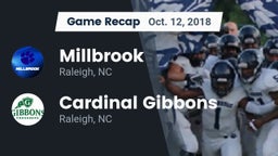 Recap: Millbrook  vs. Cardinal Gibbons  2018