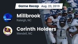 Recap: Millbrook  vs. Corinth Holders  2019