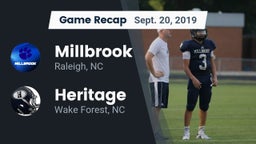 Recap: Millbrook  vs. Heritage  2019