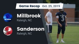 Recap: Millbrook  vs. Sanderson  2019
