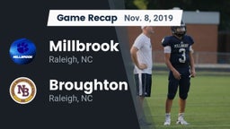 Recap: Millbrook  vs. Broughton  2019