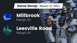 Recap: Millbrook  vs. Leesville Road  2021