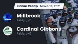 Recap: Millbrook  vs. Cardinal Gibbons  2021