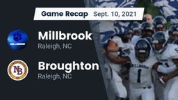 Recap: Millbrook  vs. Broughton  2021