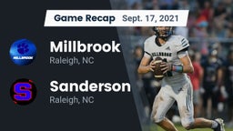 Recap: Millbrook  vs. Sanderson  2021