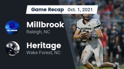 Recap: Millbrook  vs. Heritage  2021