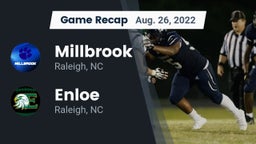 Recap: Millbrook  vs. Enloe  2022