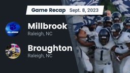 Recap: Millbrook  vs. Broughton  2023