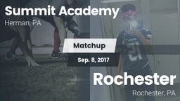 Matchup: Summit Academy vs. Rochester  2017