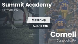 Matchup: Summit Academy vs. Cornell  2017