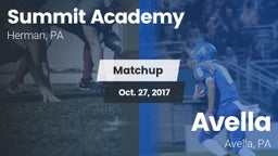 Matchup: Summit Academy vs. Avella  2017