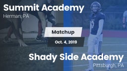 Matchup: Summit Academy vs. Shady Side Academy  2019