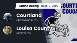Recap: Courtland  vs. Louisa County  2022