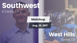 Matchup: Southwest vs. West Hills  2017