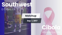 Matchup: Southwest vs. Cibola  2017
