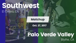 Matchup: Southwest vs. Palo Verde Valley  2017