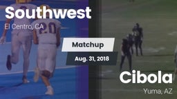 Matchup: Southwest vs. Cibola  2018