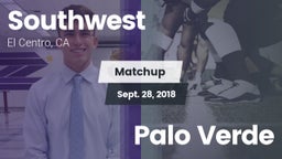 Matchup: Southwest vs. Palo Verde 2018