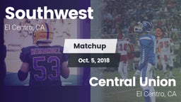 Matchup: Southwest vs. Central Union  2018