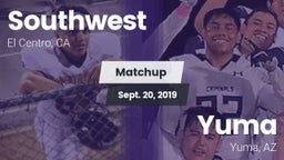 Matchup: Southwest vs. Yuma  2019