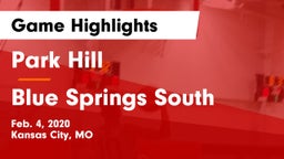 Park Hill  vs Blue Springs South  Game Highlights - Feb. 4, 2020