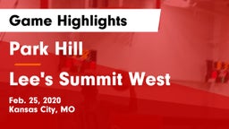 Park Hill  vs Lee's Summit West  Game Highlights - Feb. 25, 2020