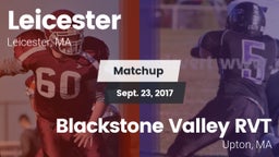Matchup: Leicester vs. Blackstone Valley RVT  2017