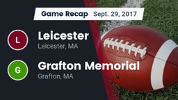 Recap: Leicester  vs. Grafton Memorial  2017
