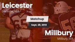 Matchup: Leicester vs. Millbury  2019