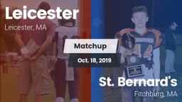 Matchup: Leicester vs. St. Bernard's  2019