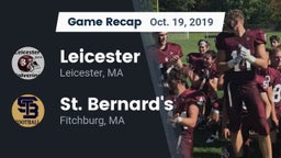 Recap: Leicester  vs. St. Bernard's  2019