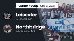 Recap: Leicester  vs. Northbridge  2021