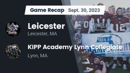 Recap: Leicester  vs. KIPP Academy Lynn Collegiate  2023