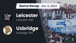 Recap: Leicester  vs. Uxbridge  2023