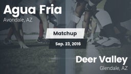 Matchup: Agua Fria vs. Deer Valley  2016