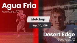 Matchup: Agua Fria vs. Desert Edge  2016
