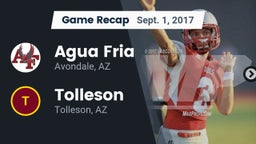 Recap: Agua Fria  vs. Tolleson  2017