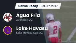 Recap: Agua Fria  vs. Lake Havasu  2017