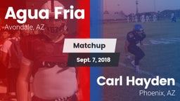 Matchup: Agua Fria vs. Carl Hayden  2018