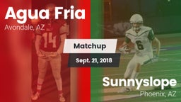 Matchup: Agua Fria vs. Sunnyslope  2018