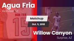 Matchup: Agua Fria vs. Willow Canyon  2018