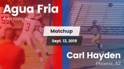 Matchup: Agua Fria vs. Carl Hayden  2019