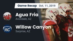 Recap: Agua Fria  vs. Willow Canyon  2019