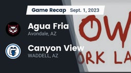 Recap: Agua Fria  vs. Canyon View  2023