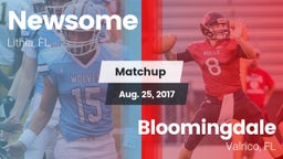 Matchup: Newsome vs. Bloomingdale  2017